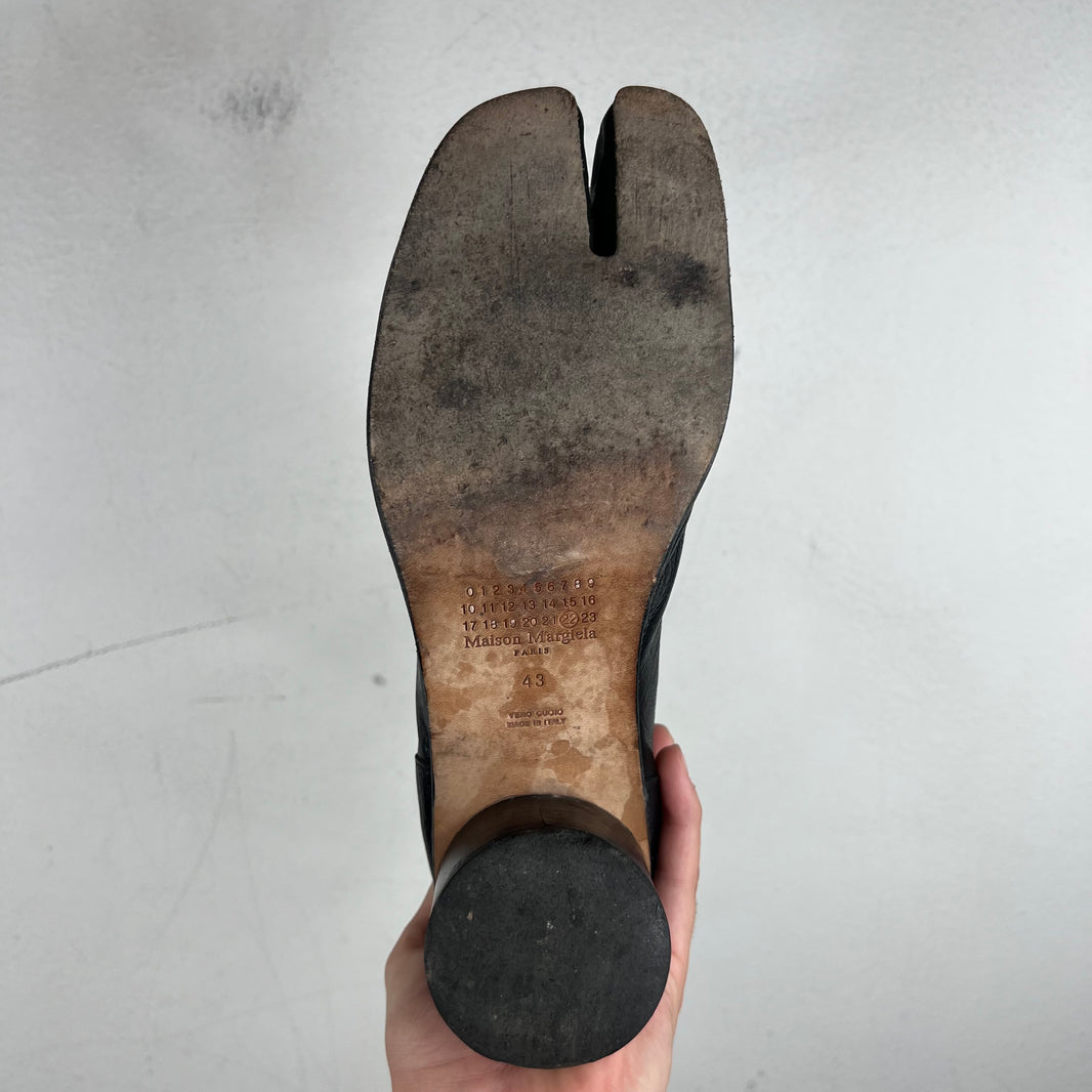Margiela Black Tabi Heel Boots