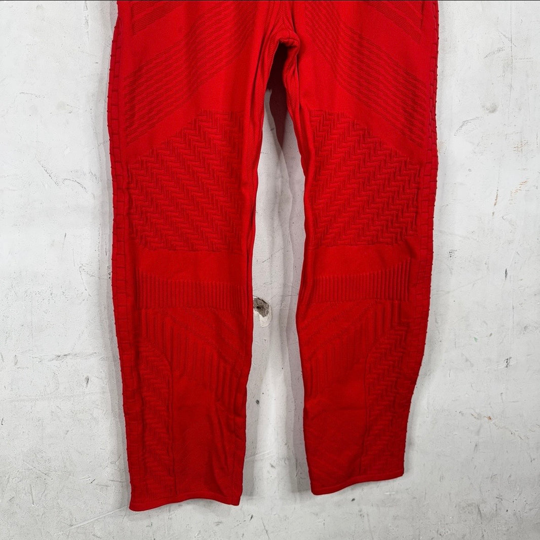 Prada Red Knit Pants