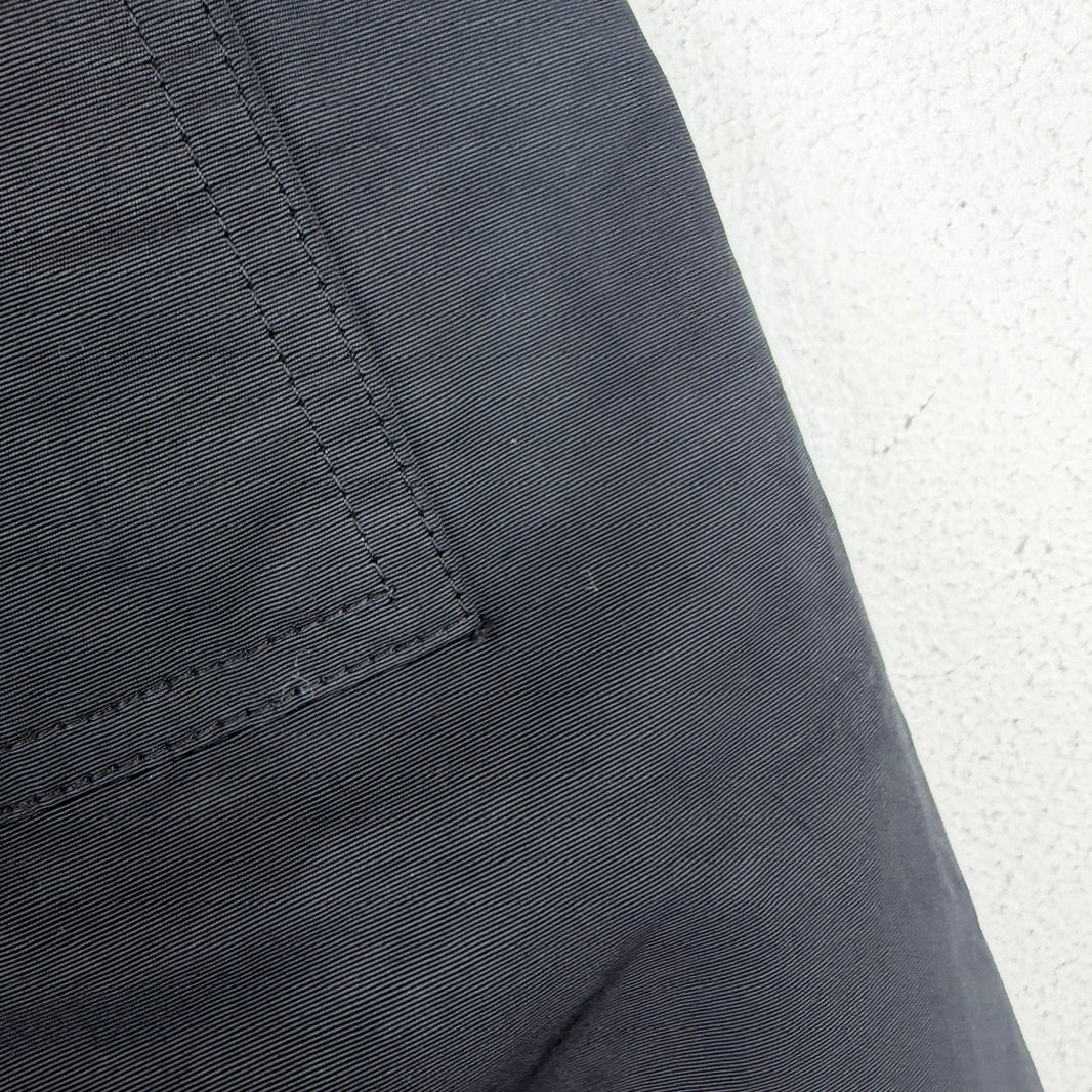 DRKSHDW Woven Nylon Black Shorts