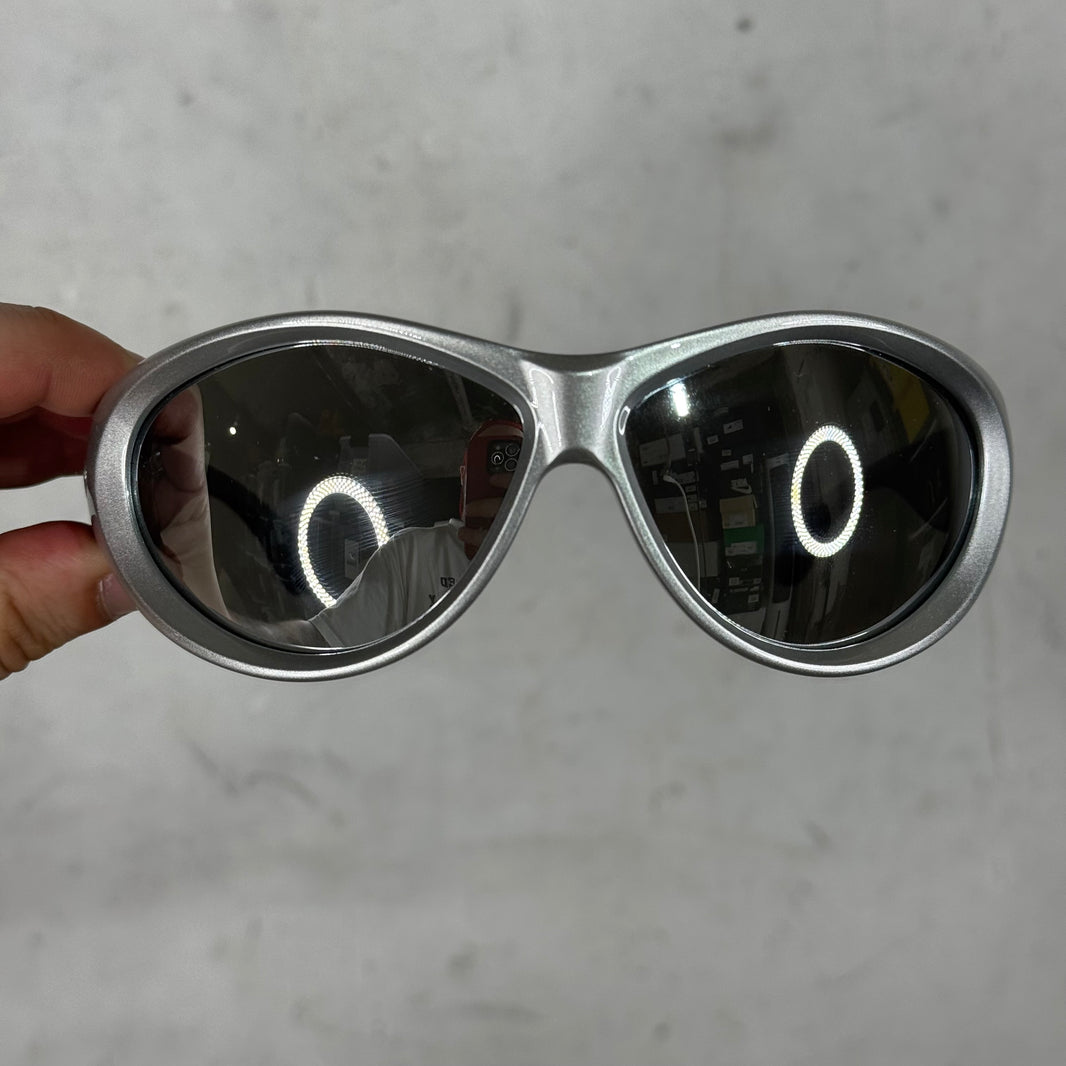 Balenciaga BB0158S Silver Sunglasses