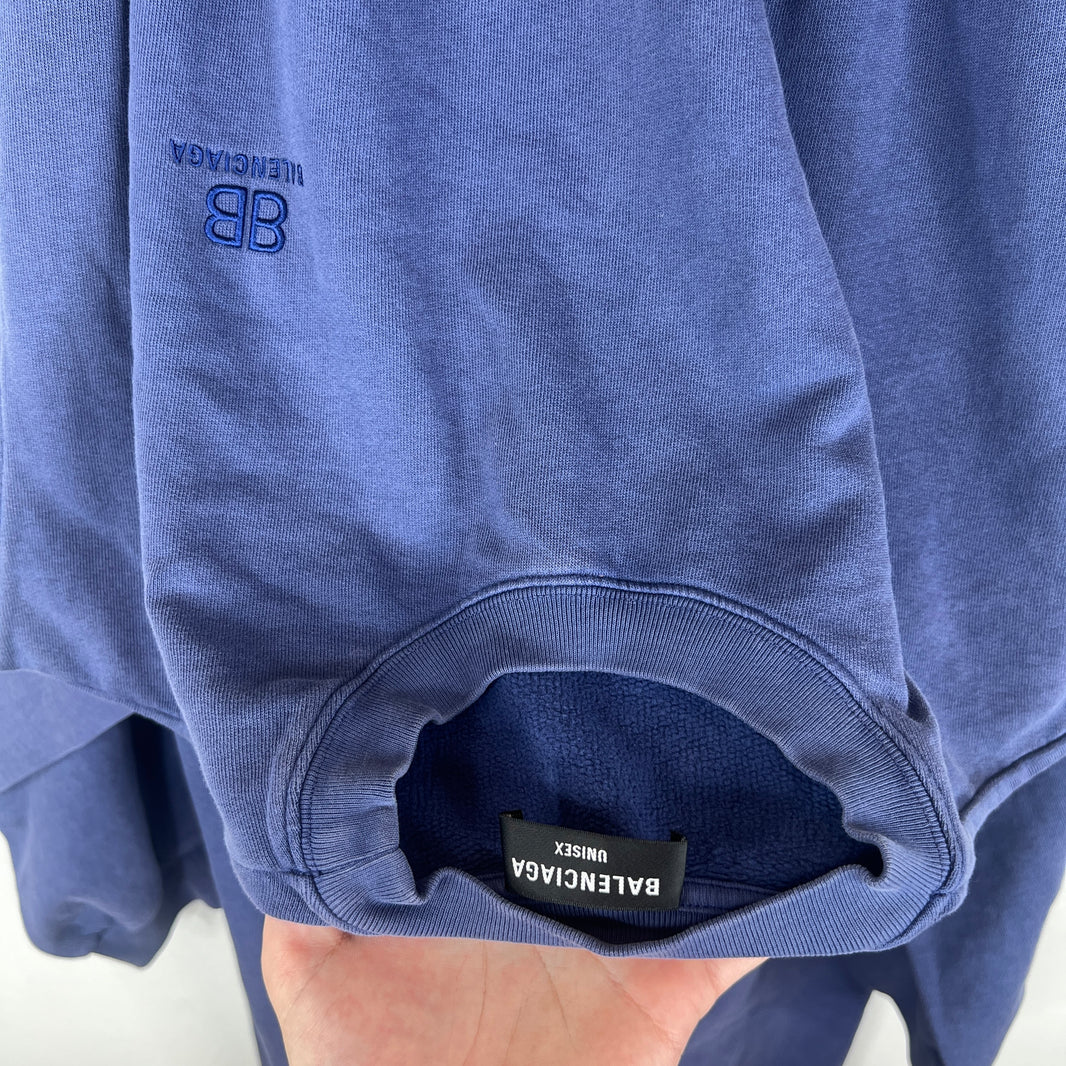 Balenciaga Blue Sweater Sweatpants