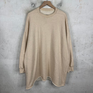 Rick Owens Hollywood Natural Long Crewneck