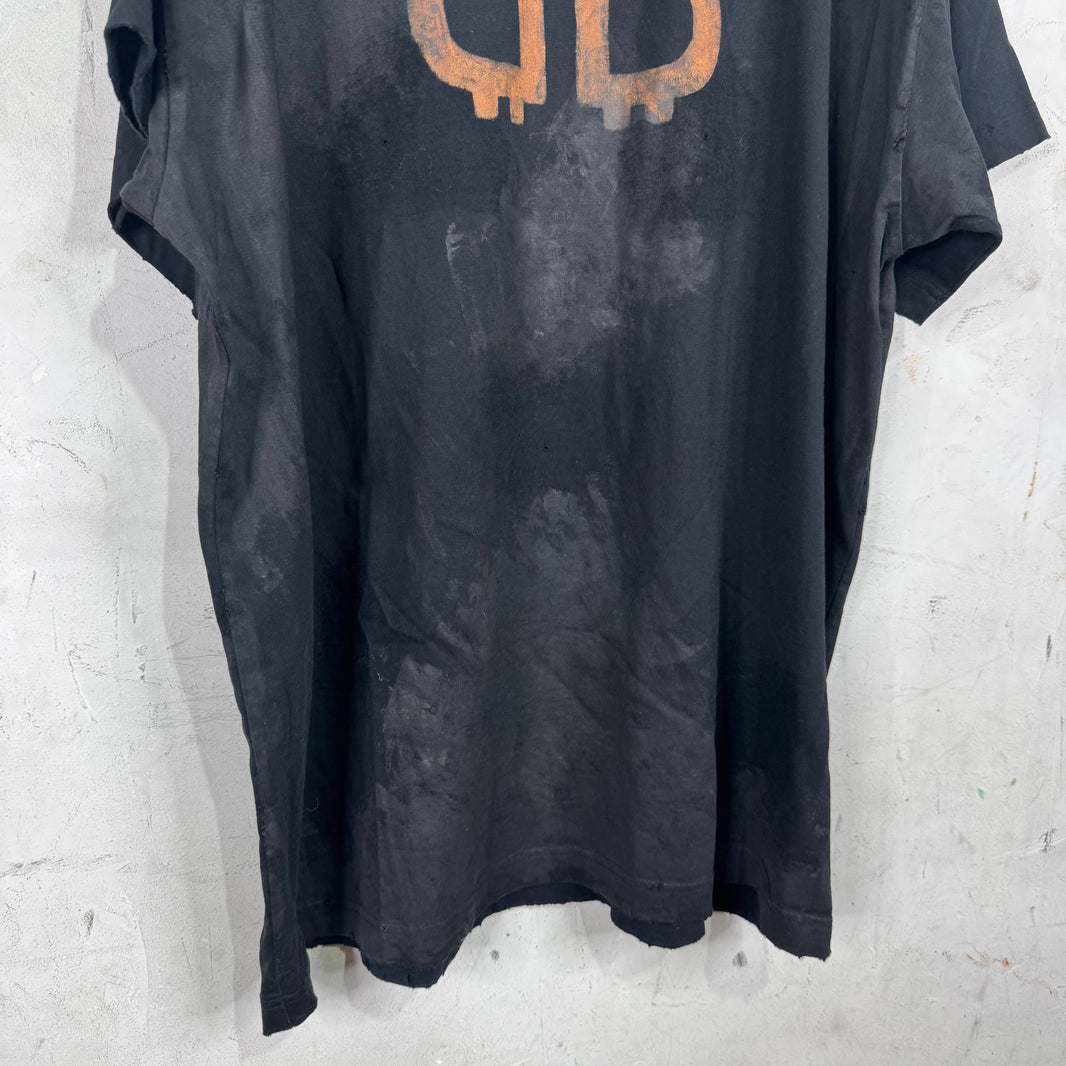 Balenciaga Crypto Mudded T-Shirt