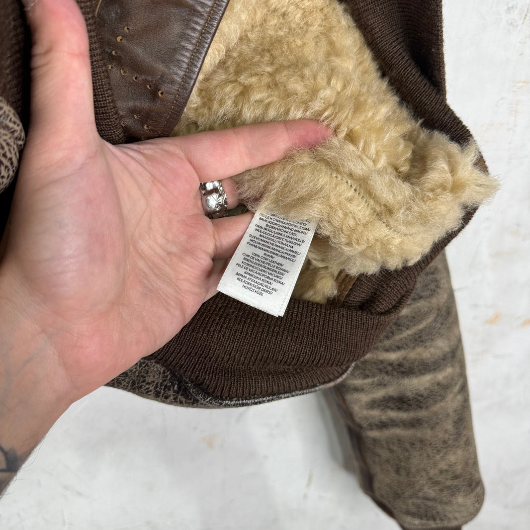 Ralph Lauren Shearling Flight Jacket