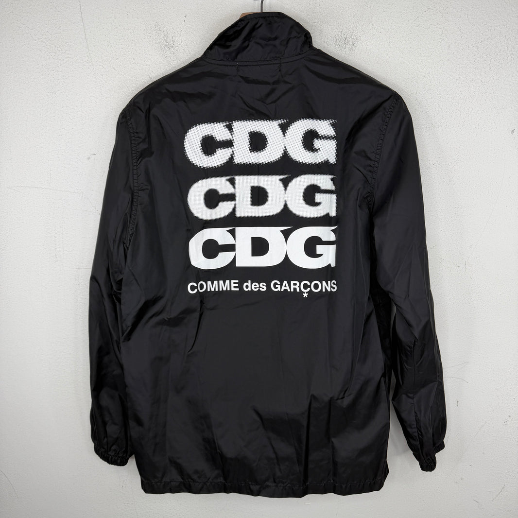 CDG Good Design Shop Motion Logo Coach Jacket