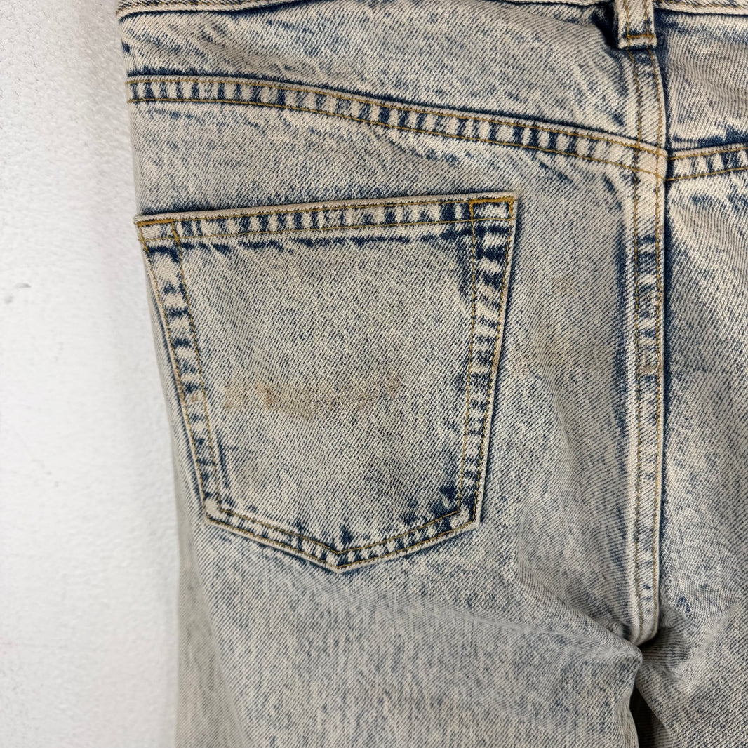 Balenciaga Acid Wash Straight Jeans