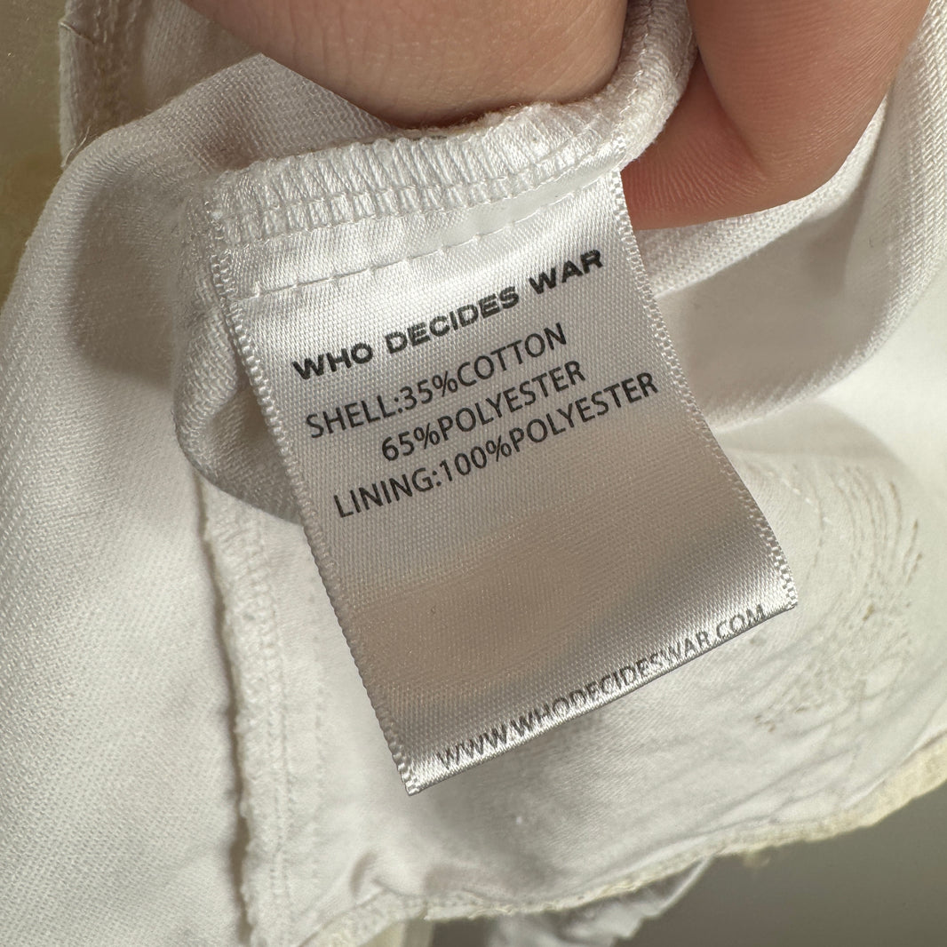 Who Decides War Lace Patchwork Overshirt