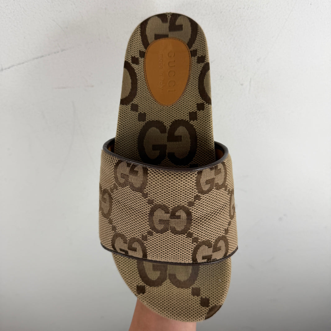 Gucci Big GG Monogram Slides