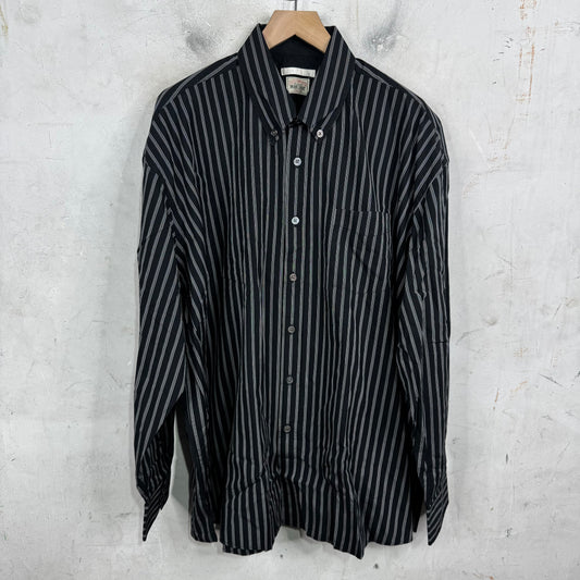 Stussy x Our Legacy Black Striped Shirt