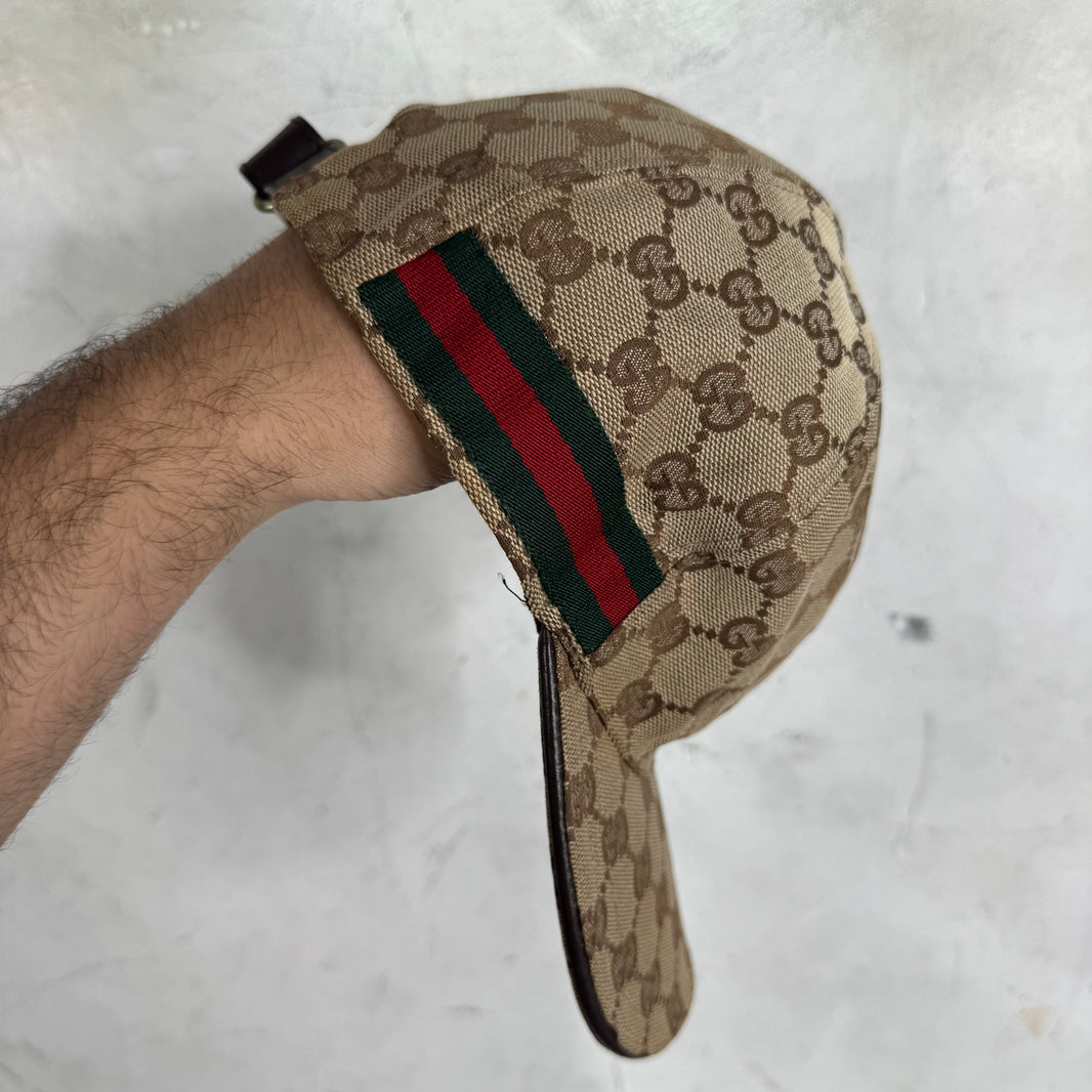 Gucci Monogram Beige Hat