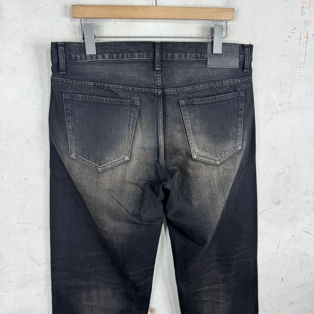 Supreme Faded Black Selvedge Jeans