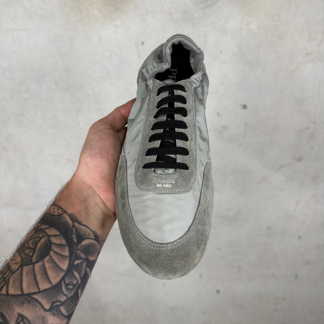 Prada Grey Nylon Collapses