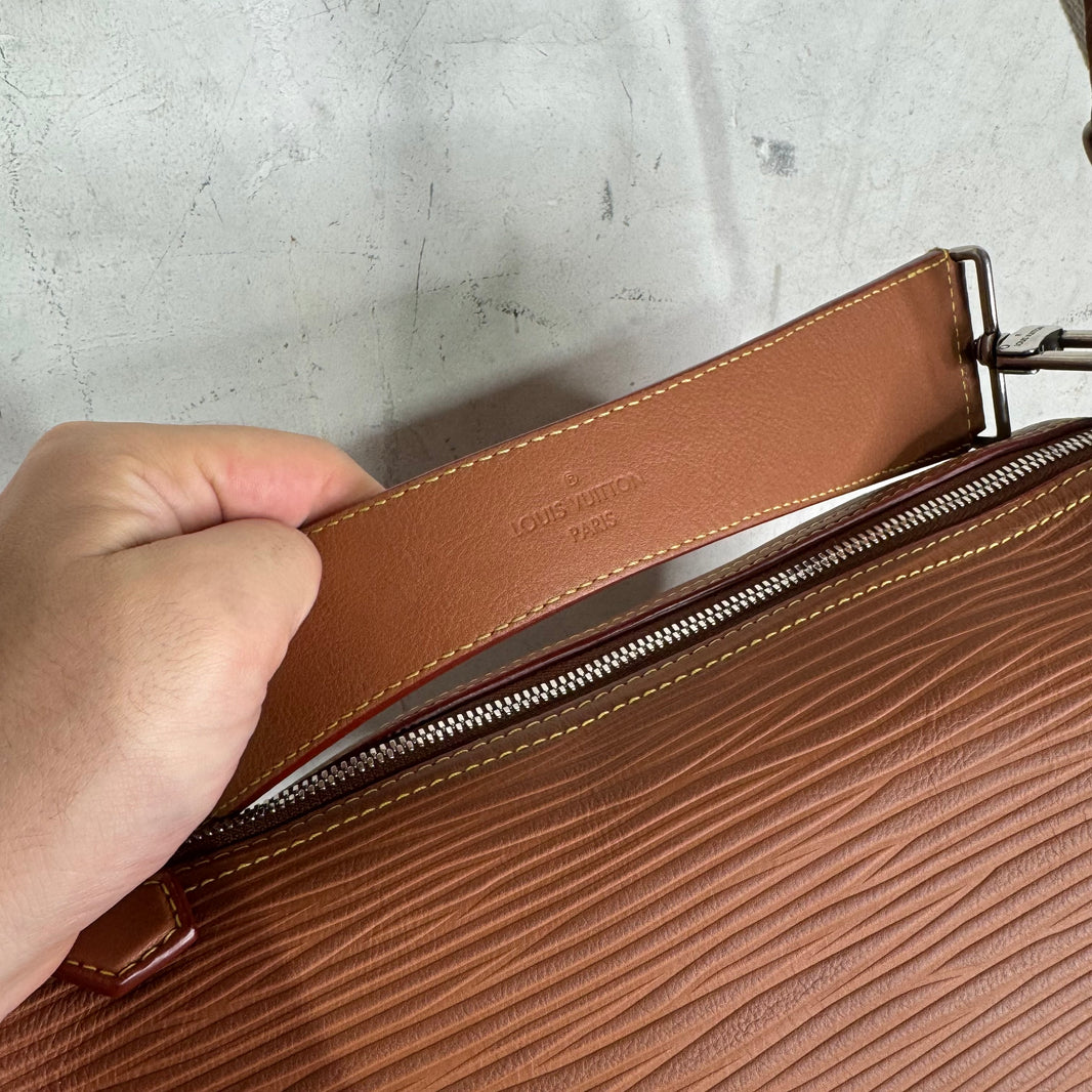 Louis Vuitton Soft Epi Polochon Bag