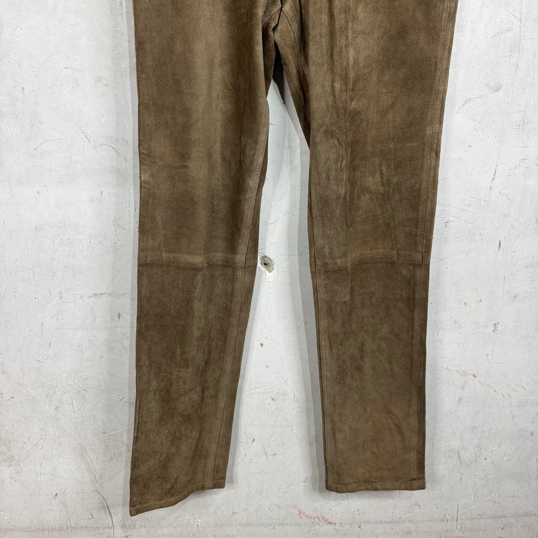 RRL Suede Western Pants