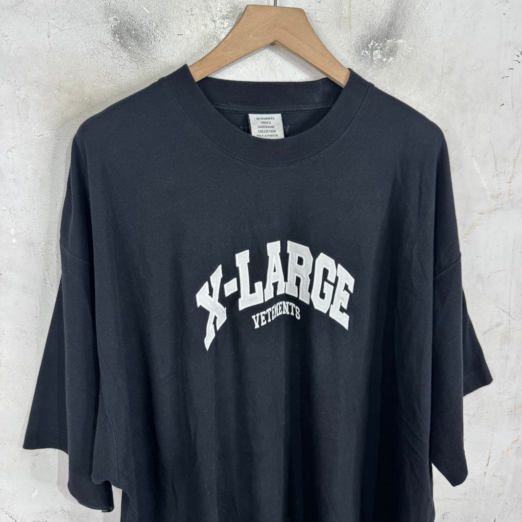 Vetements X-Large Logo T-Shirt