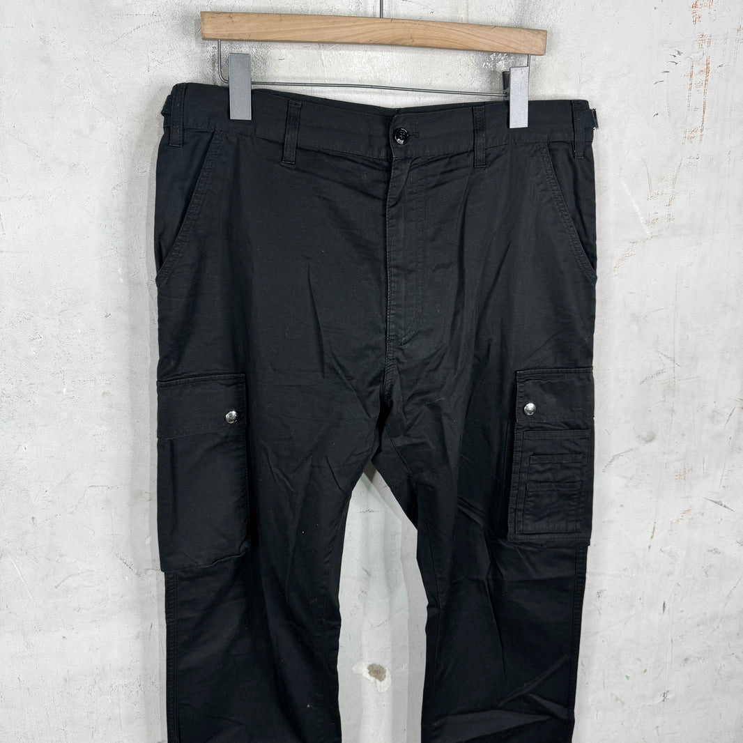 Celine Logo Drawstring Cargo Pants
