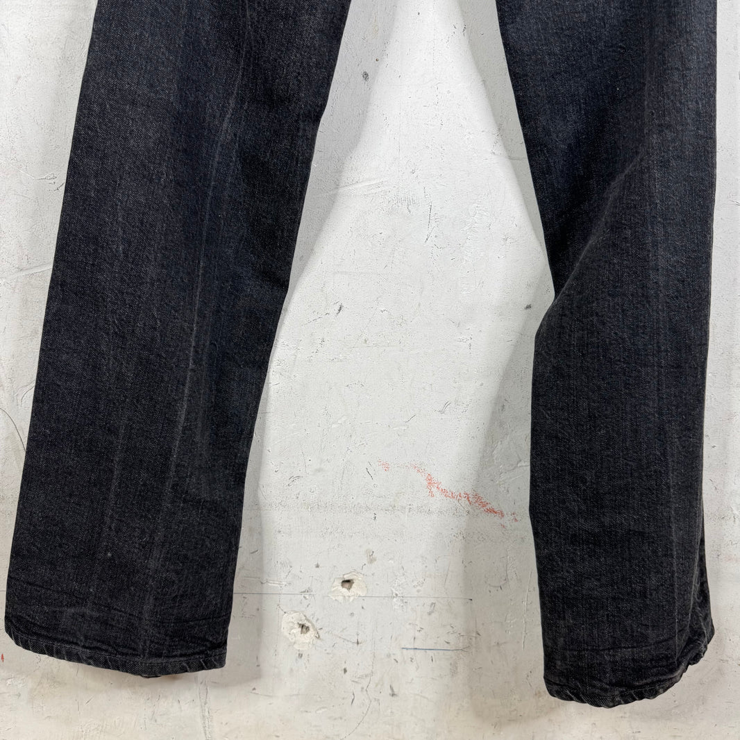 VLONE Black Stack Runway Jeans