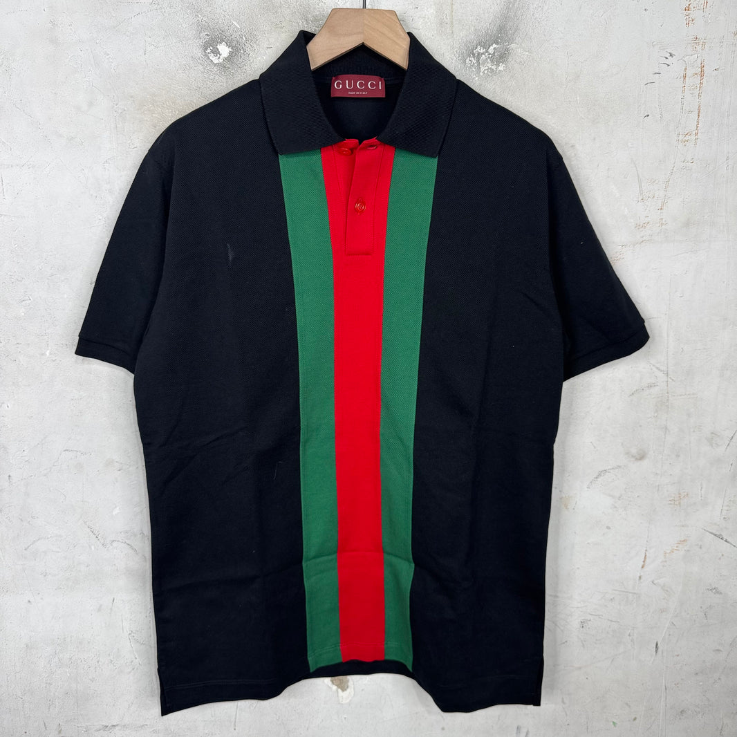 Gucci Large Web Polo