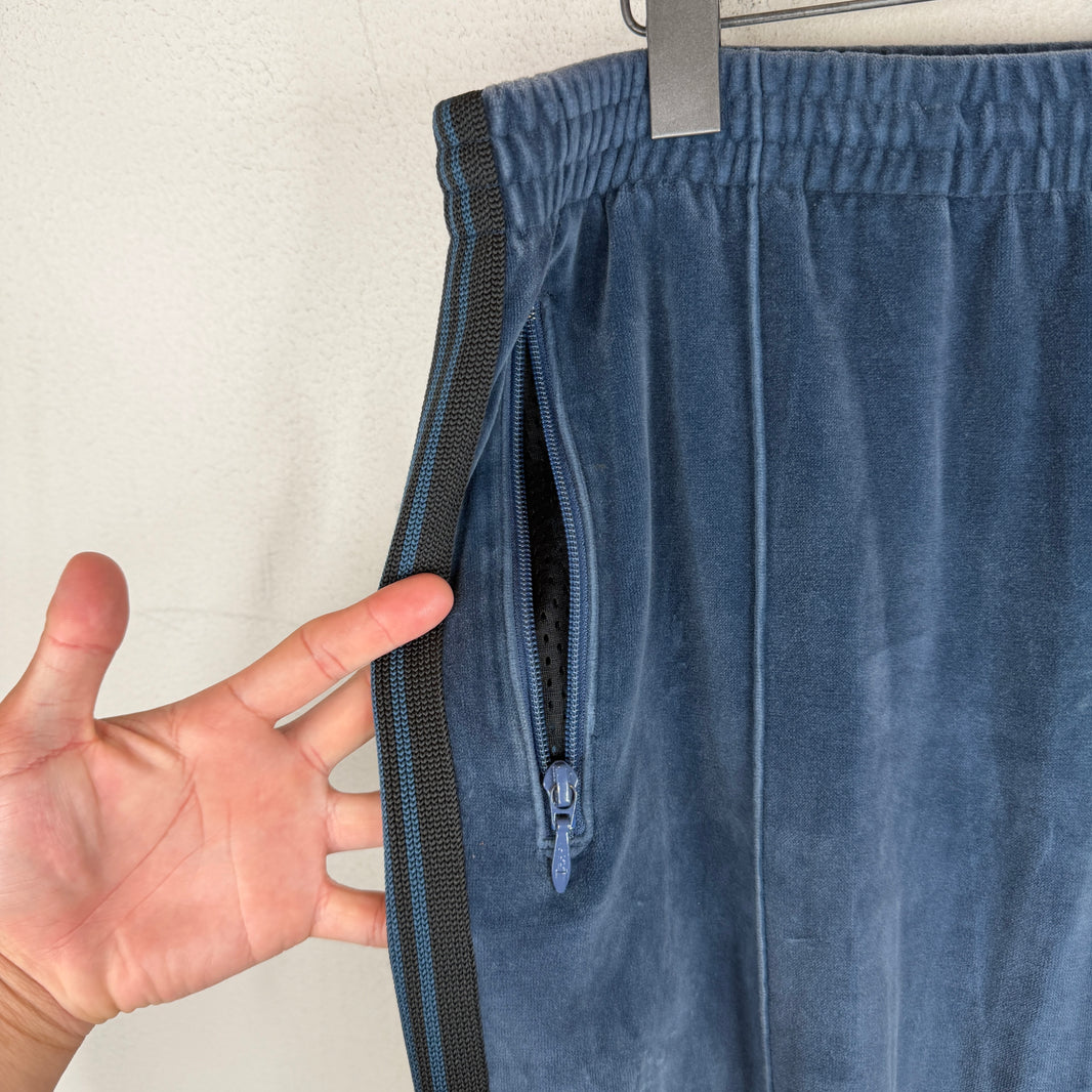 Needles Blue Velour Track Pants
