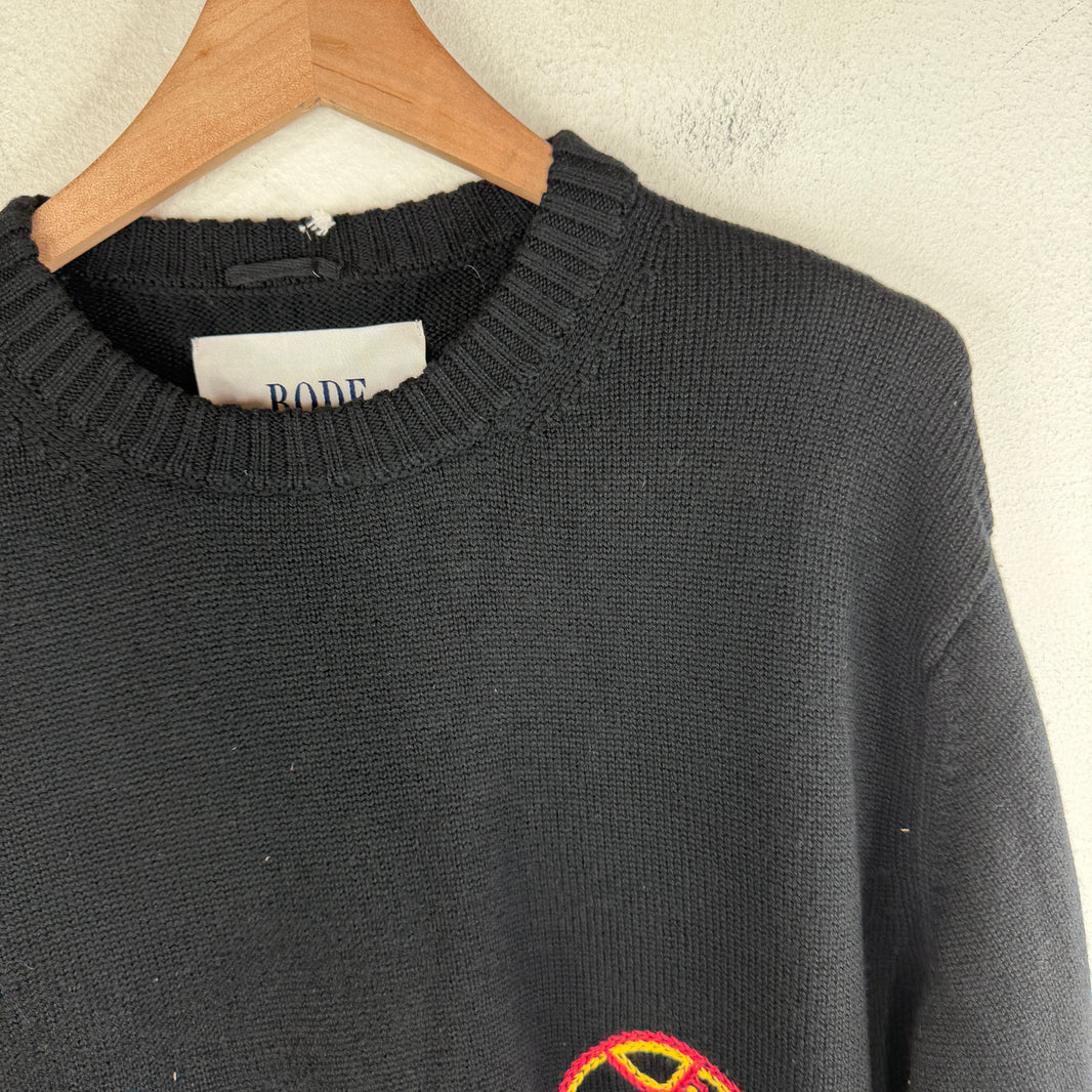 Bode Dog Knit Sweater