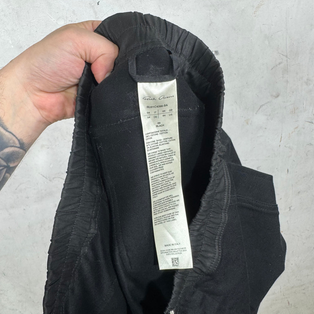 Rick Owens EDFU Cuffed Zipper Cargo Sweatpants
