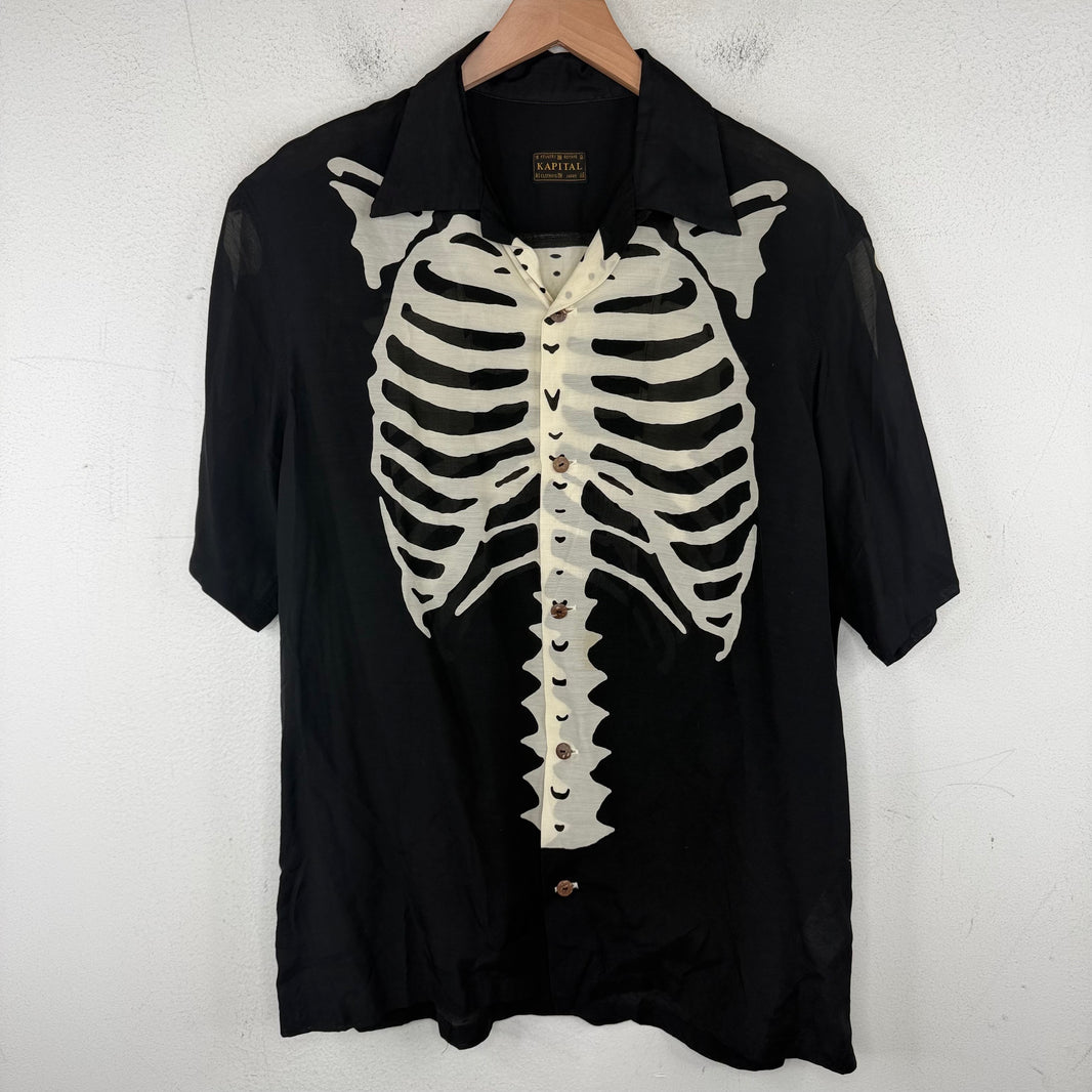 Kapital Black Bone S/S Shirt