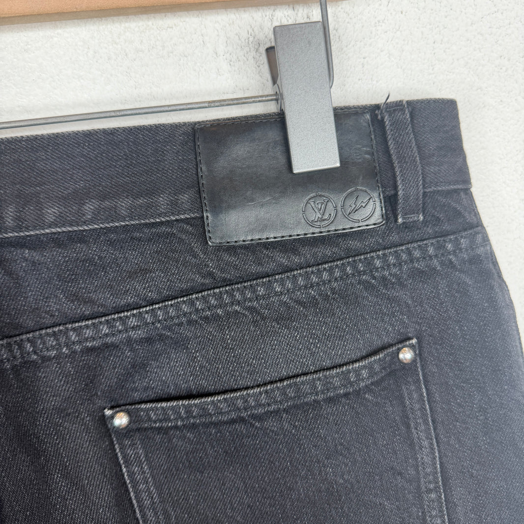 Louis Vuitton Fragment Studded Jeans