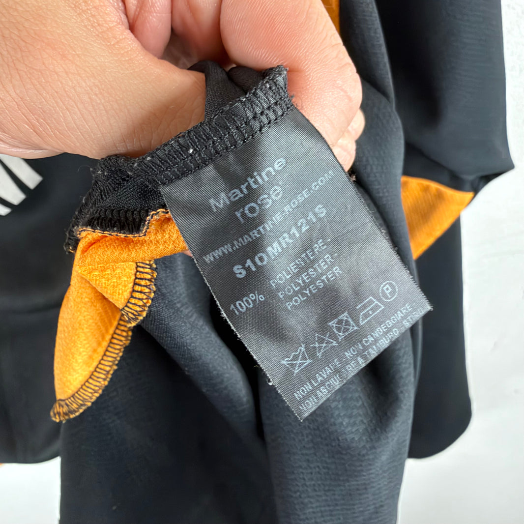 Martine Rose Black L/S Jersey Shirt