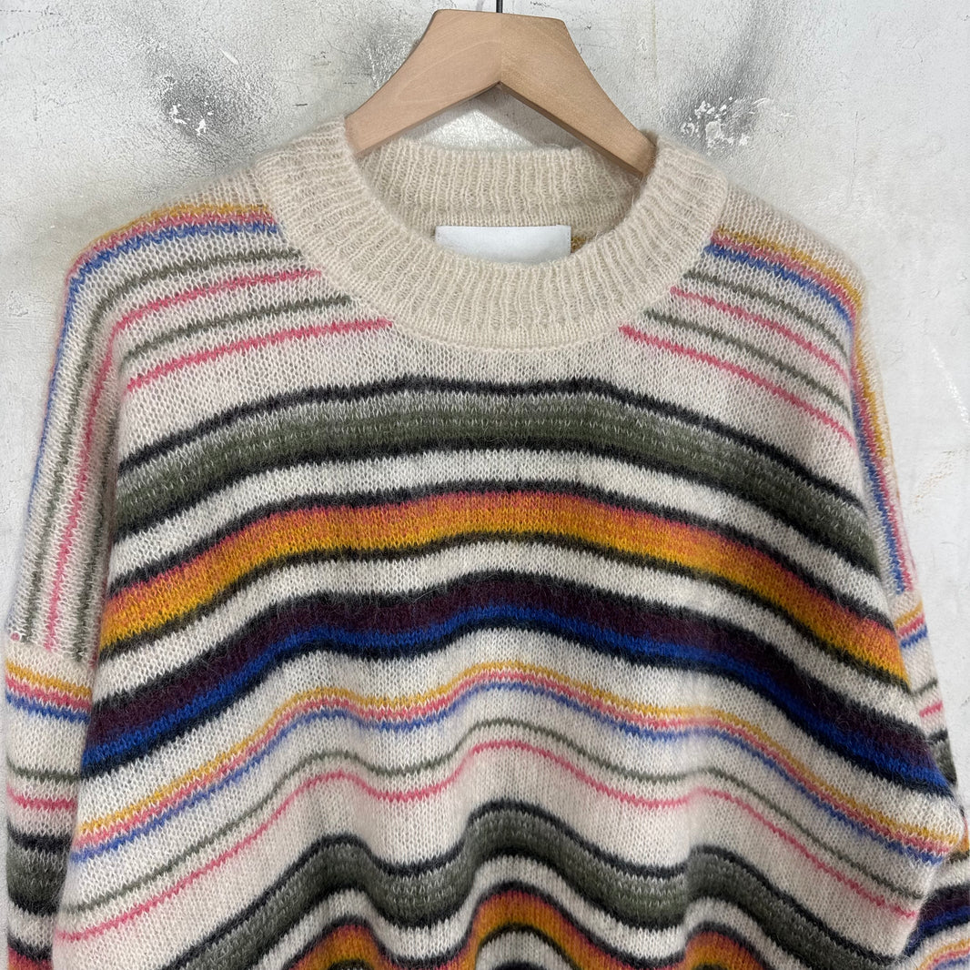 Isabel Marant Striped Mohair Sweater