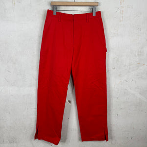 Louis Vuitton Red Uniformes Carpenter Pants