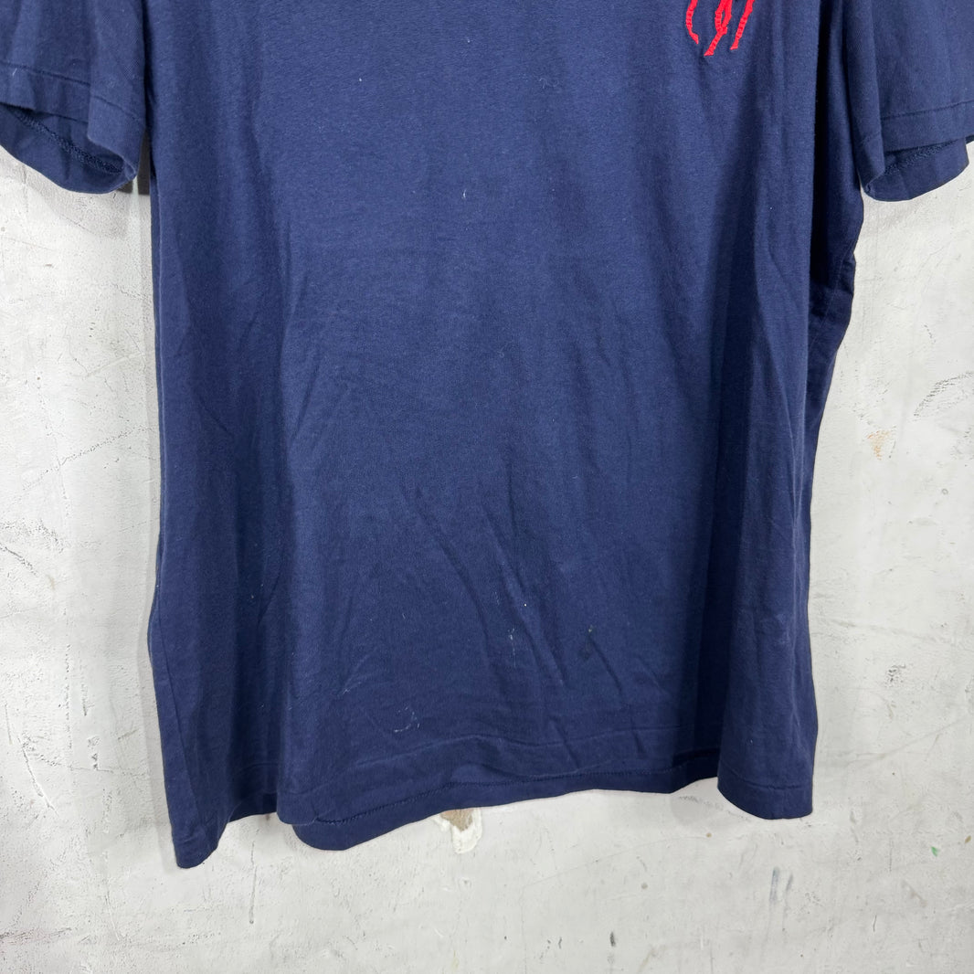 Ralph Lauren Big Pony Navy Embroidered T-Shirt