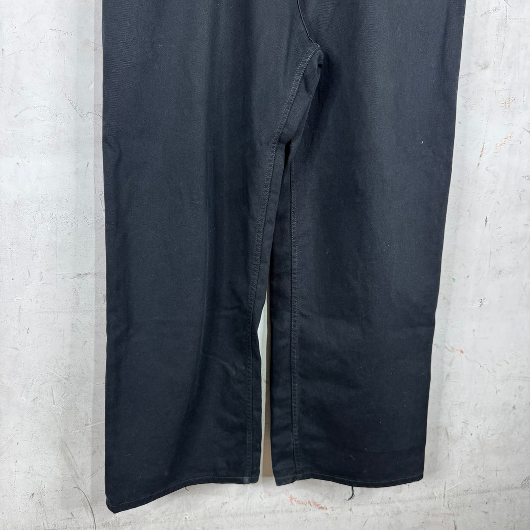 Balenciaga Looser Fit Black Jeans