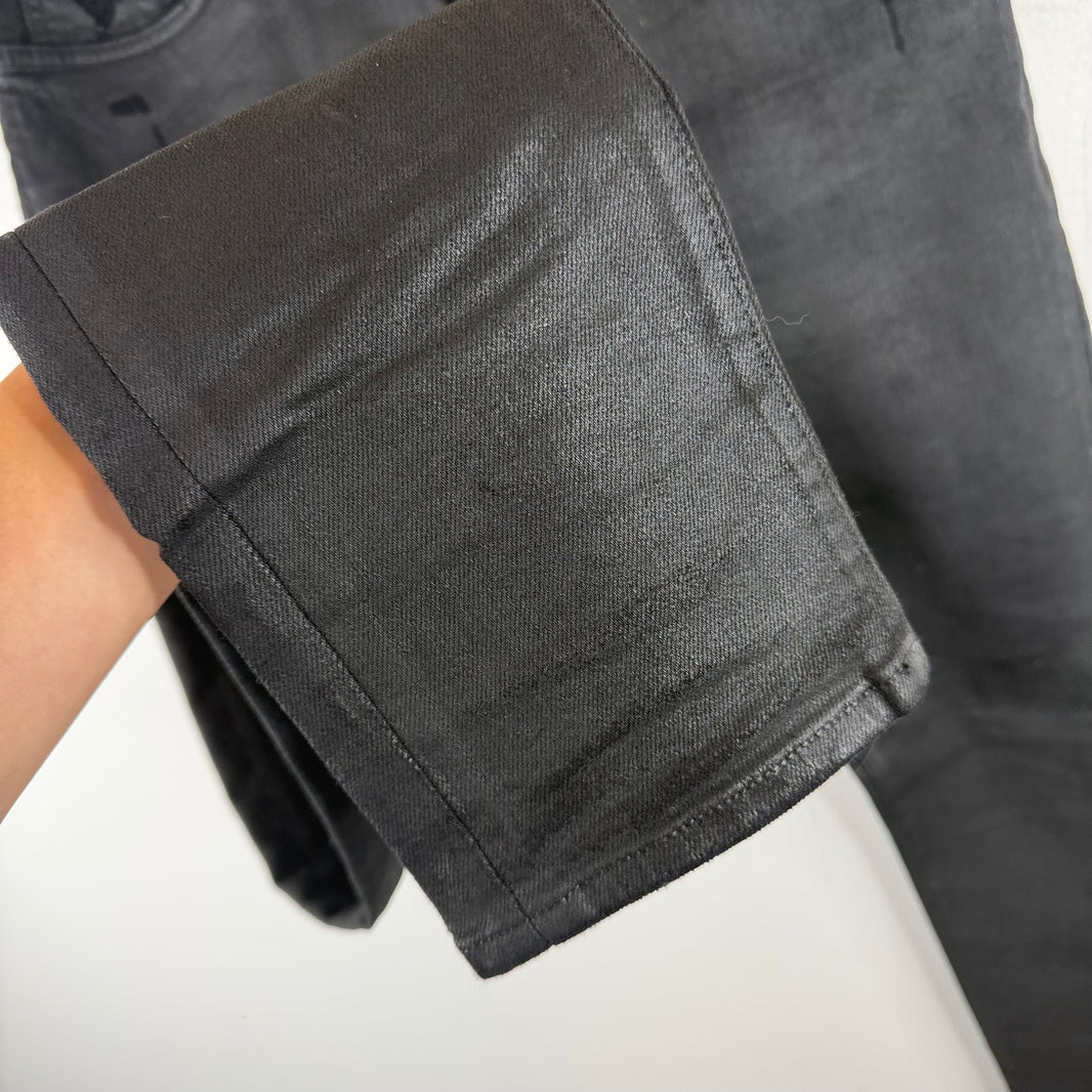 Amiri Waxed Skinny Jeans