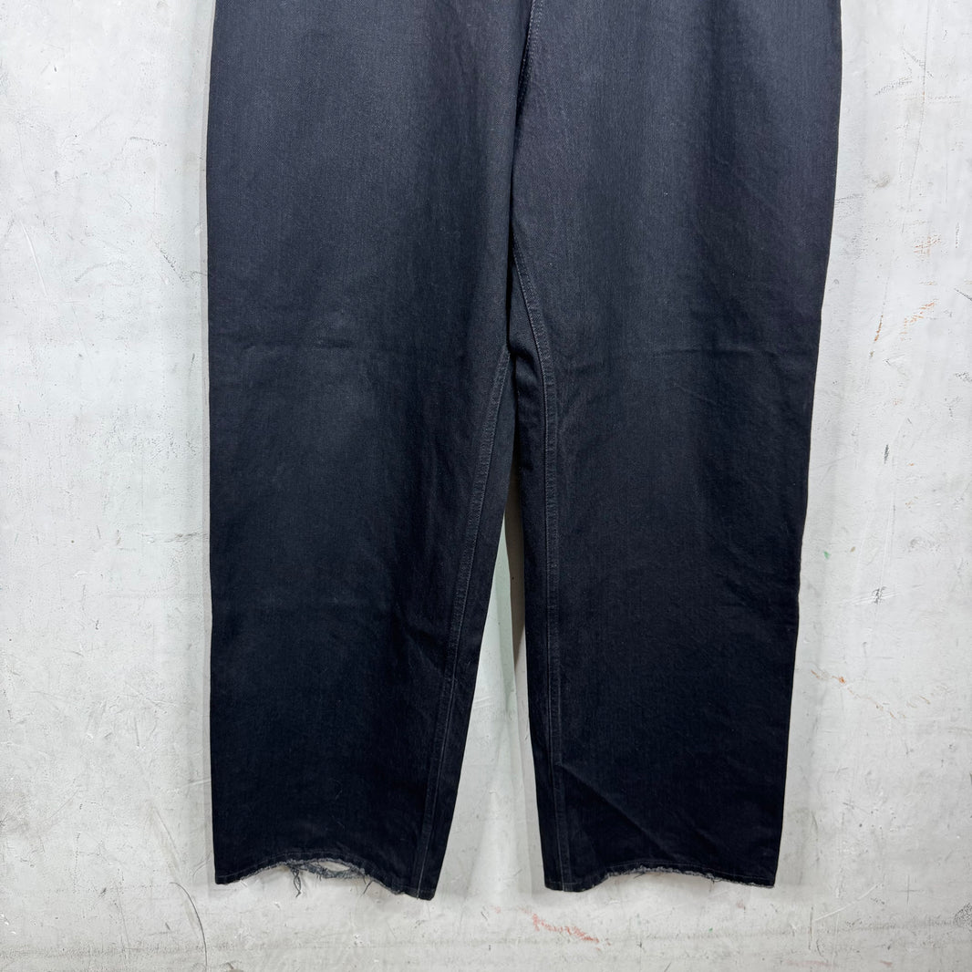 Balenciaga Black Baggy Skater Jeans