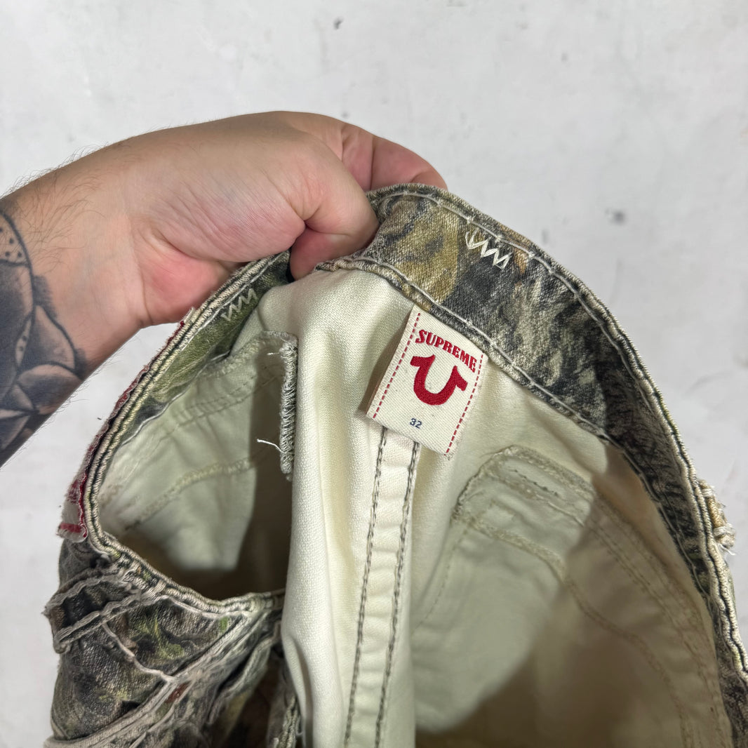 Supreme x True Religion Mossy Oak Cargos