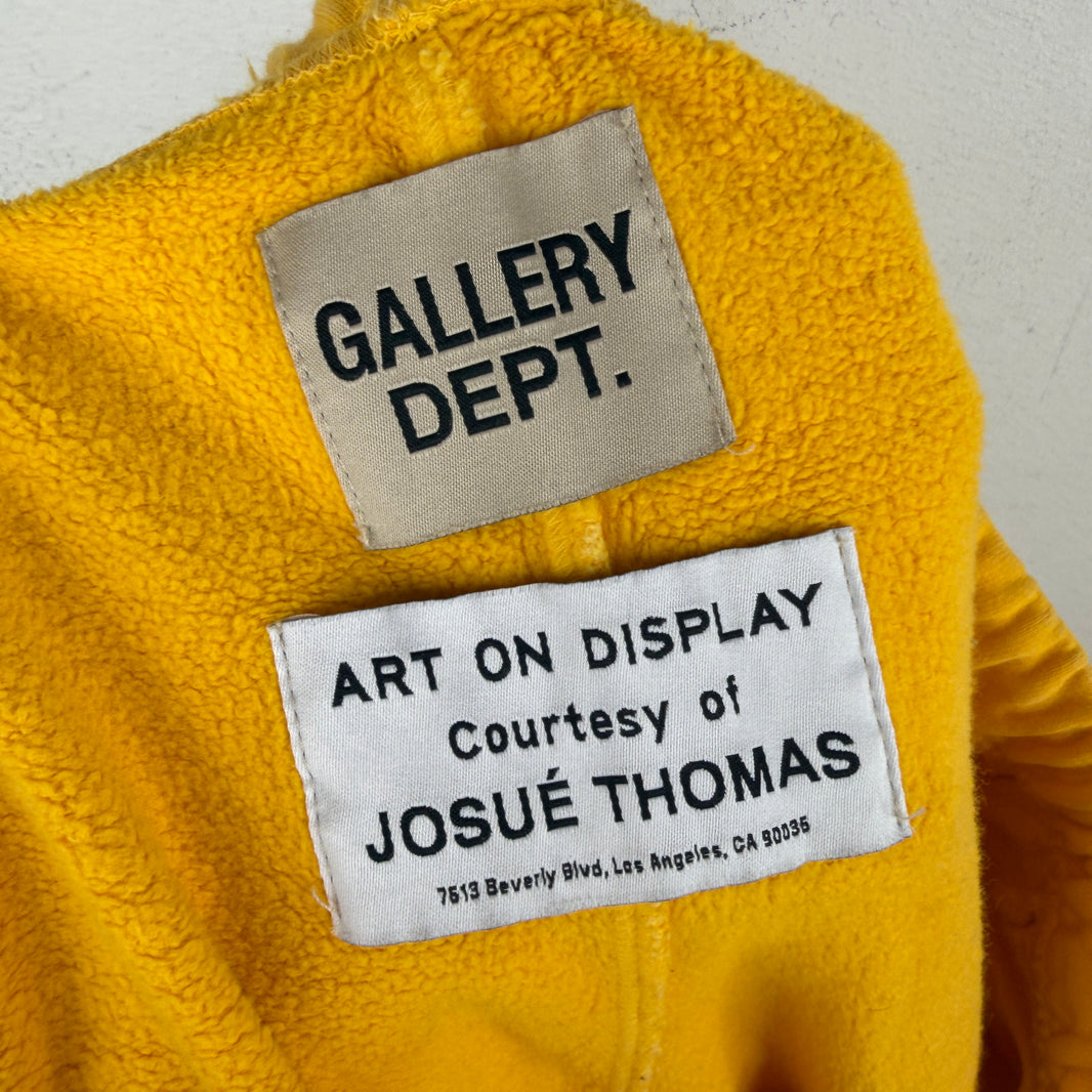 Gallery Dept Yellow Gym Sweatpants