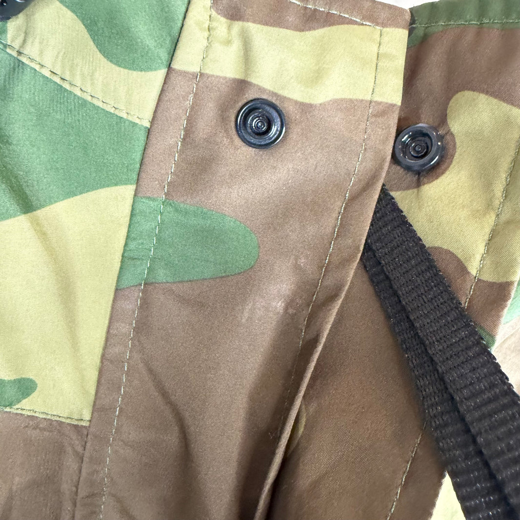 Supreme Fur Hood Camo Arabic Logo Shell Jacket