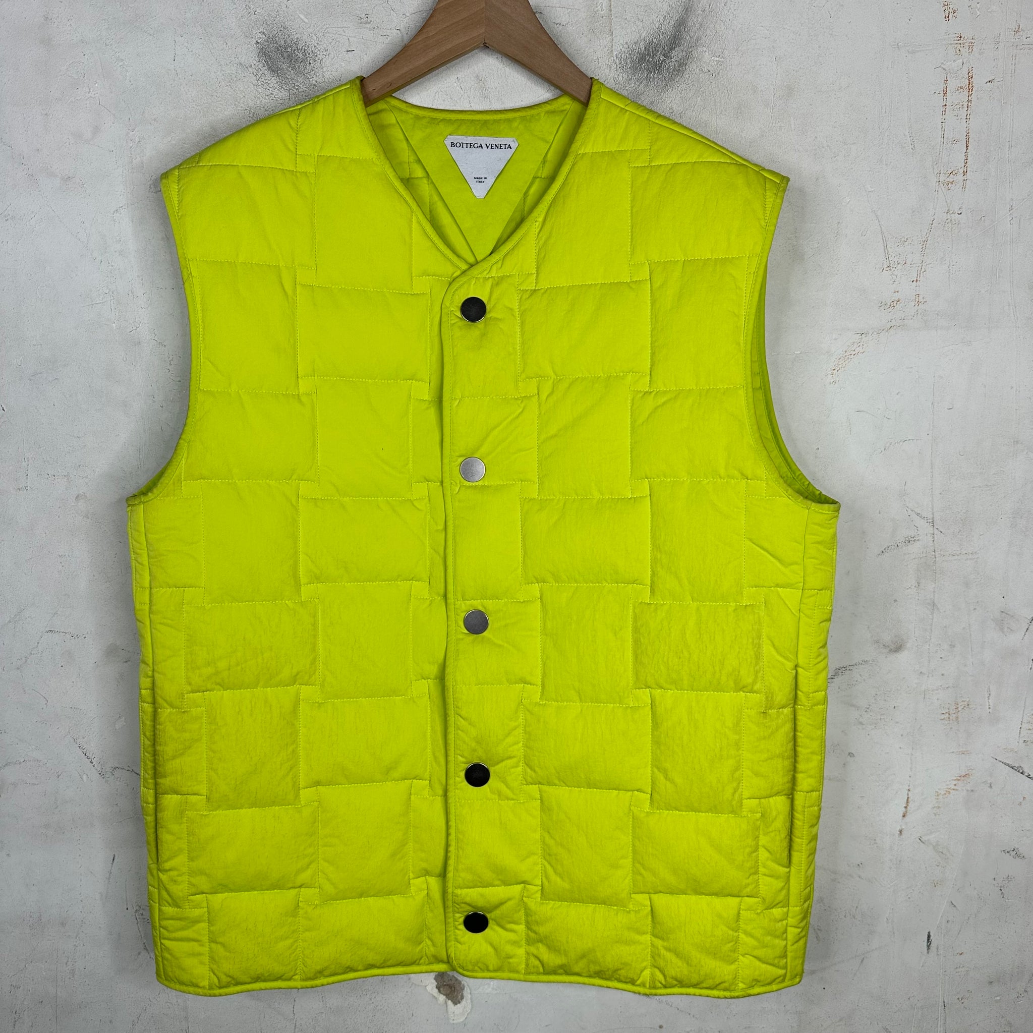 Bottega Veneta Green Gilet Vest