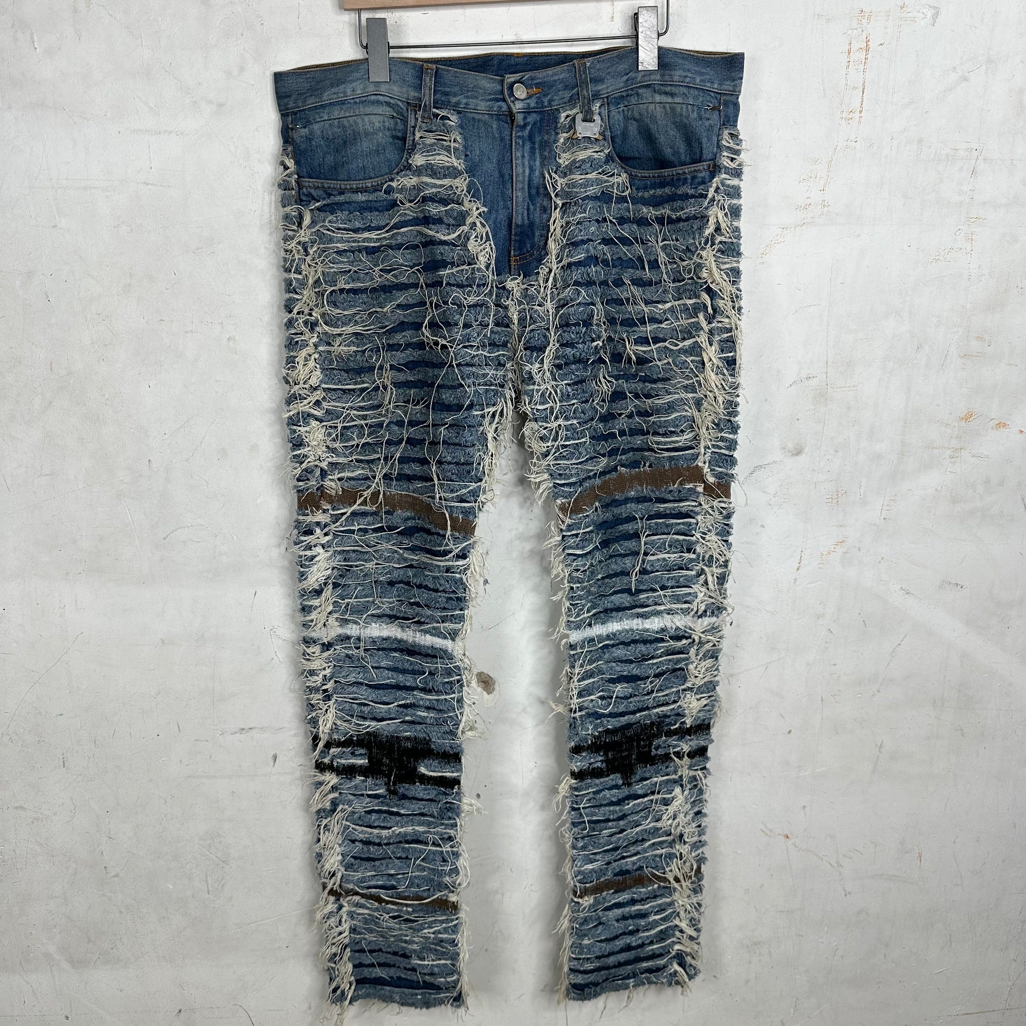 Alyx x Blackmeans Frayed Jeans