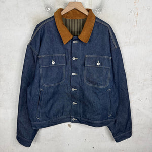 Yeezy Season 6 Flannel Lined Denim Jacket