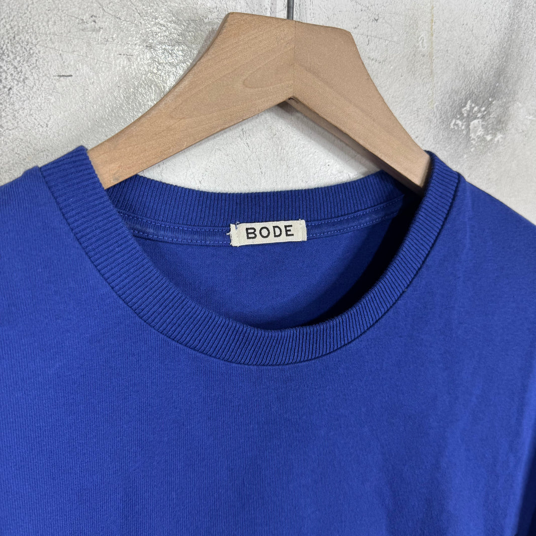 Bode Moon Face Pocket T-Shirt