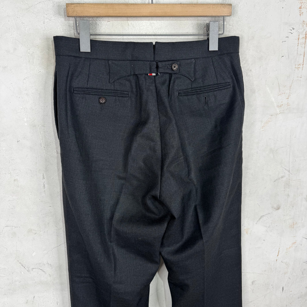 Thom Browne Dark Grey Trousers