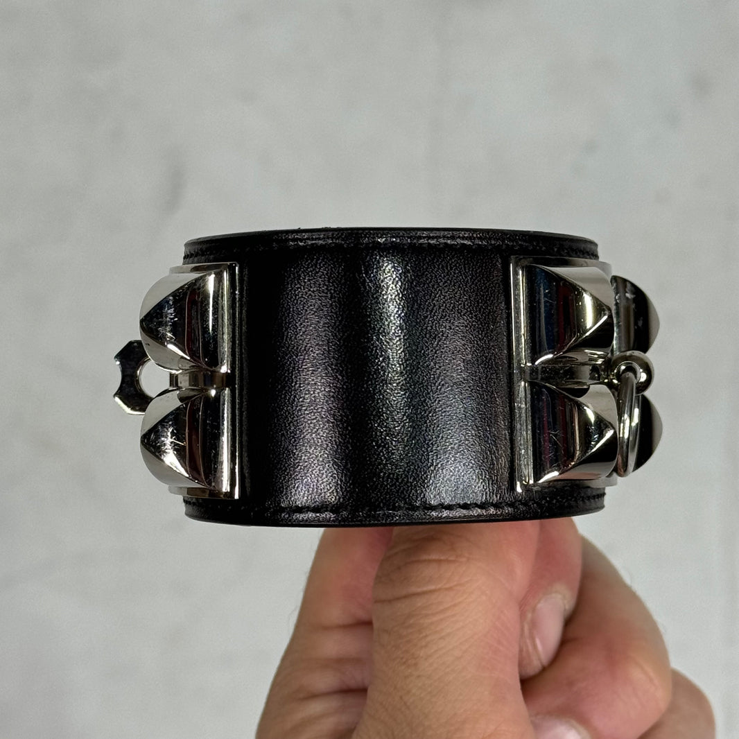 Hermes Studded Leather CDC Bracelet