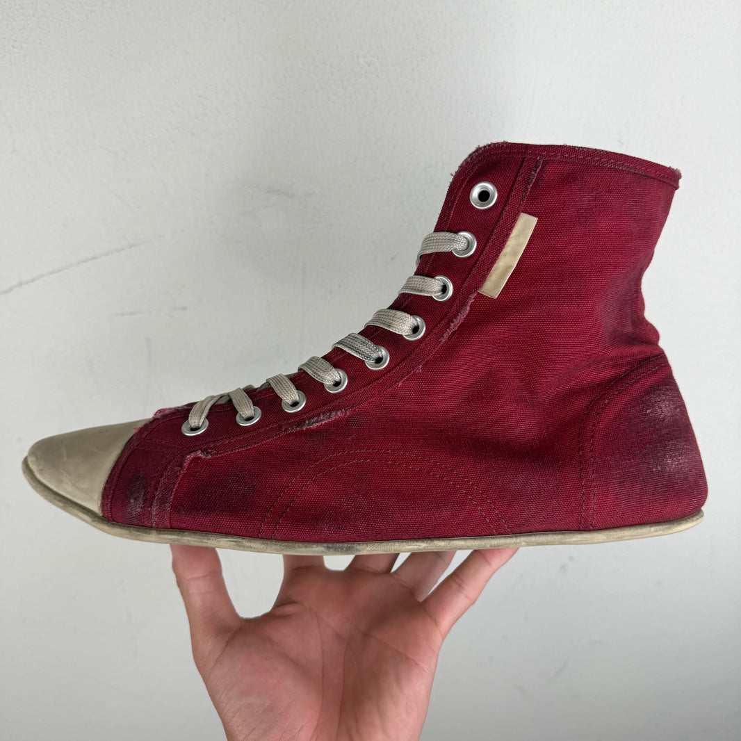 Balenciaga Paris High Top Ultra Flat Sneakers
