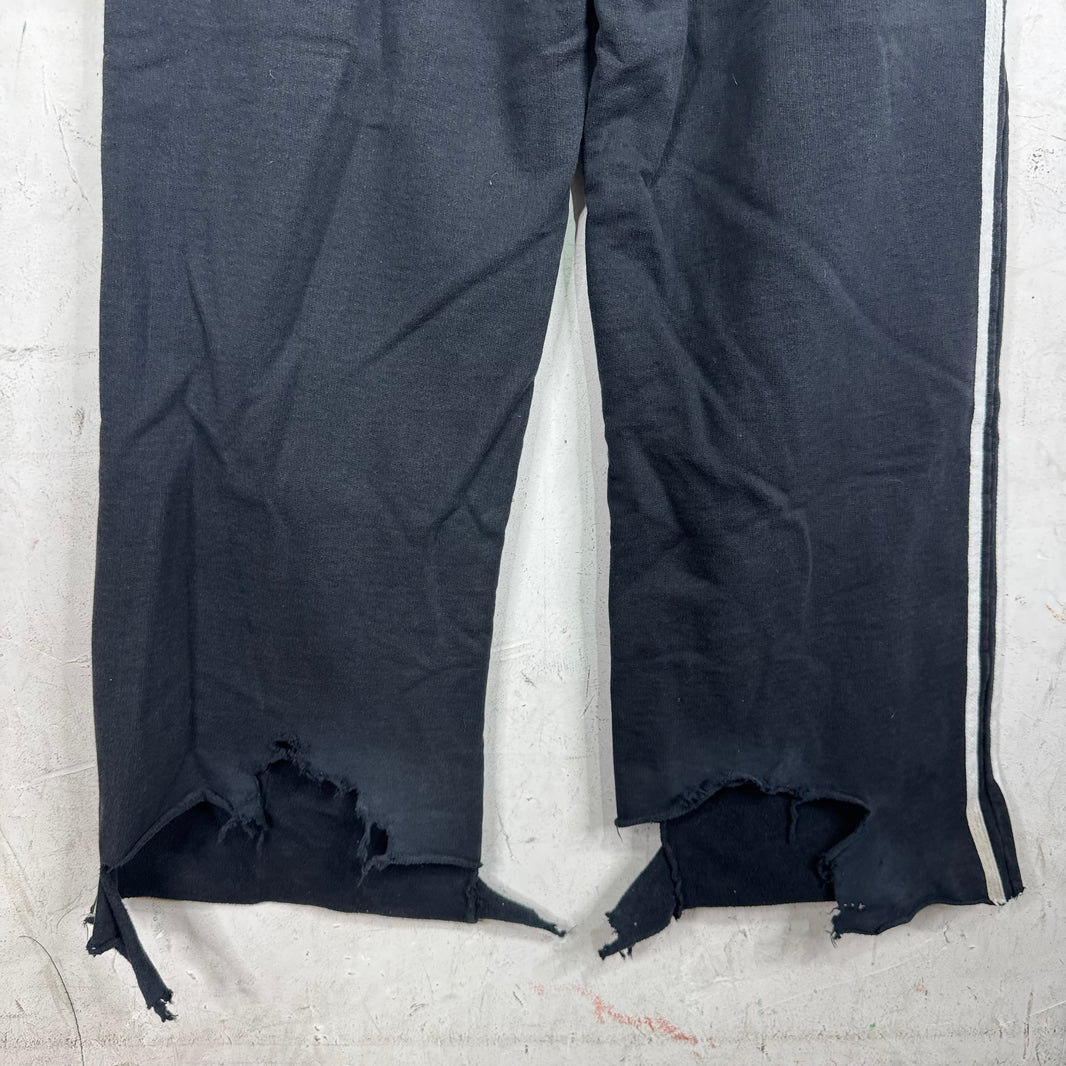 Martine Rose Black Side Stripe Sweatpants