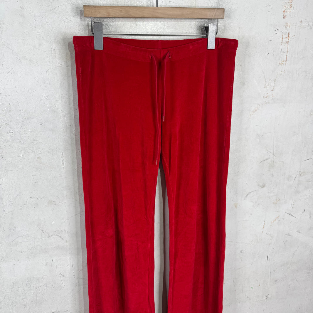 Balenciaga Velvet Distressed Sweatpants