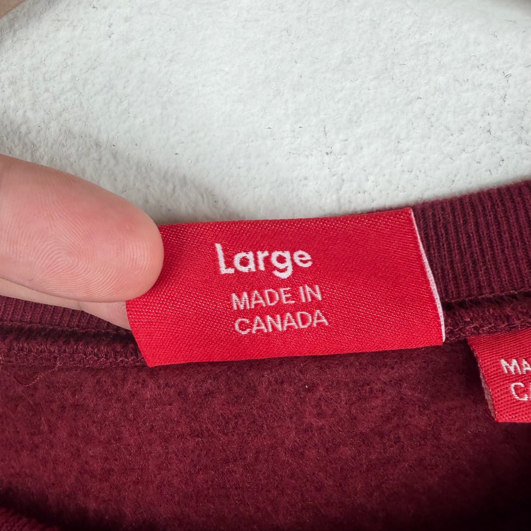 Supreme Red Box Logo Crewneck