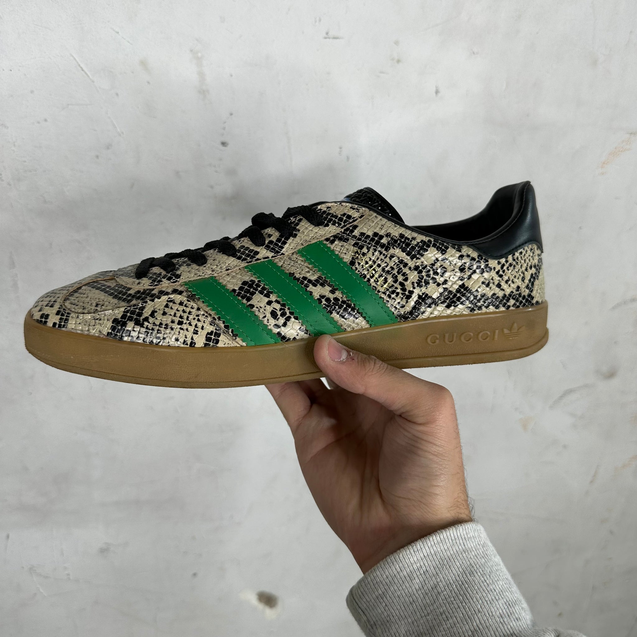 Gucci x Adidas Snakeskin Gazelles – www.Lukes.store