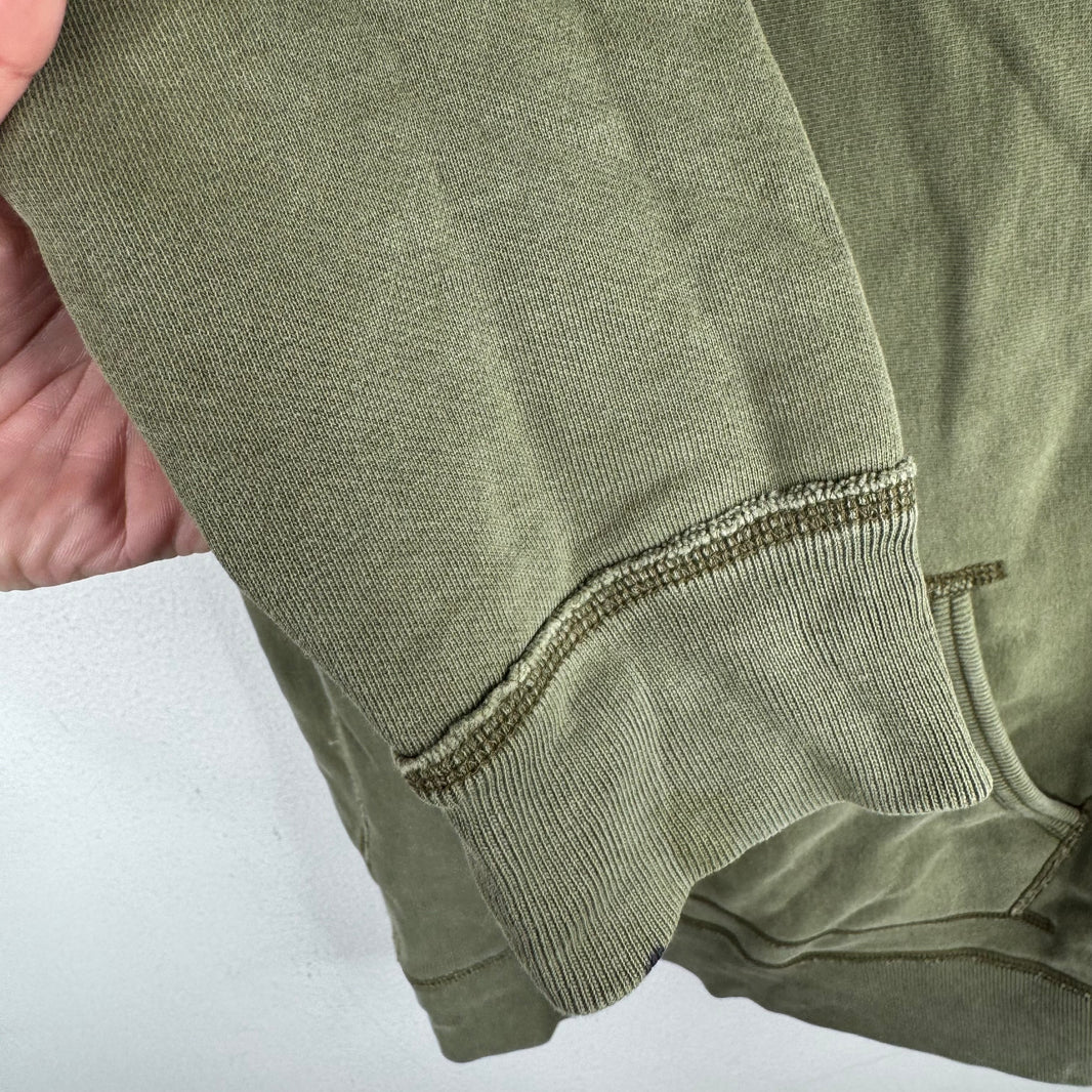 RRL Green Pullover Hoodie