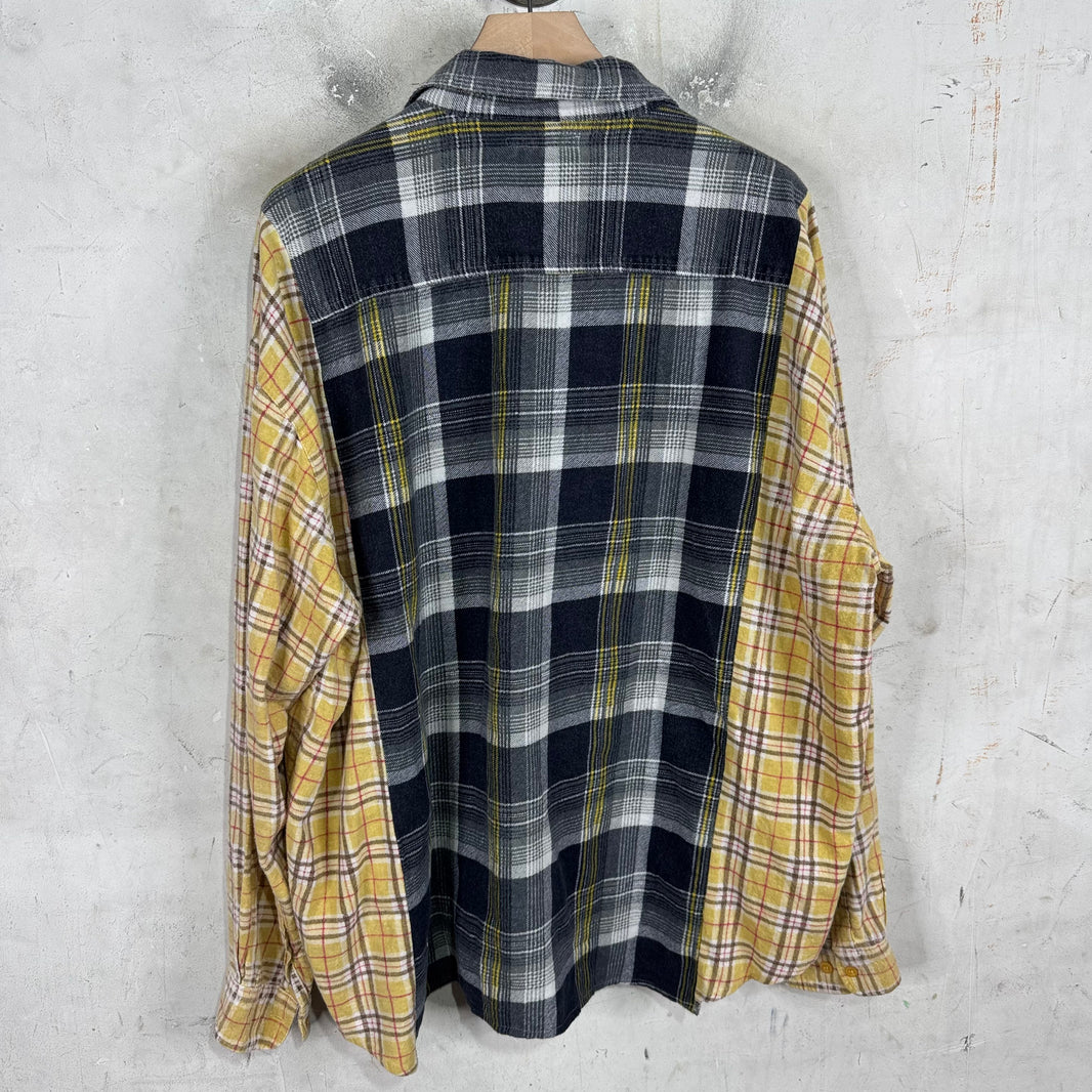 Needles Rebuilt MultiPaneled Flannel